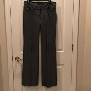 Express Editor Wide waist band pinstriped pants